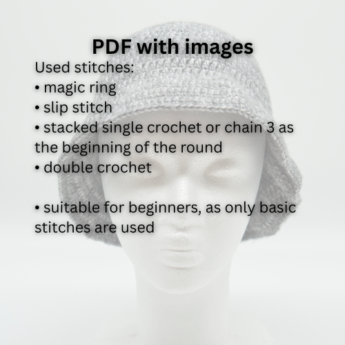 EN | CROCHET PATTERN  Buckethat