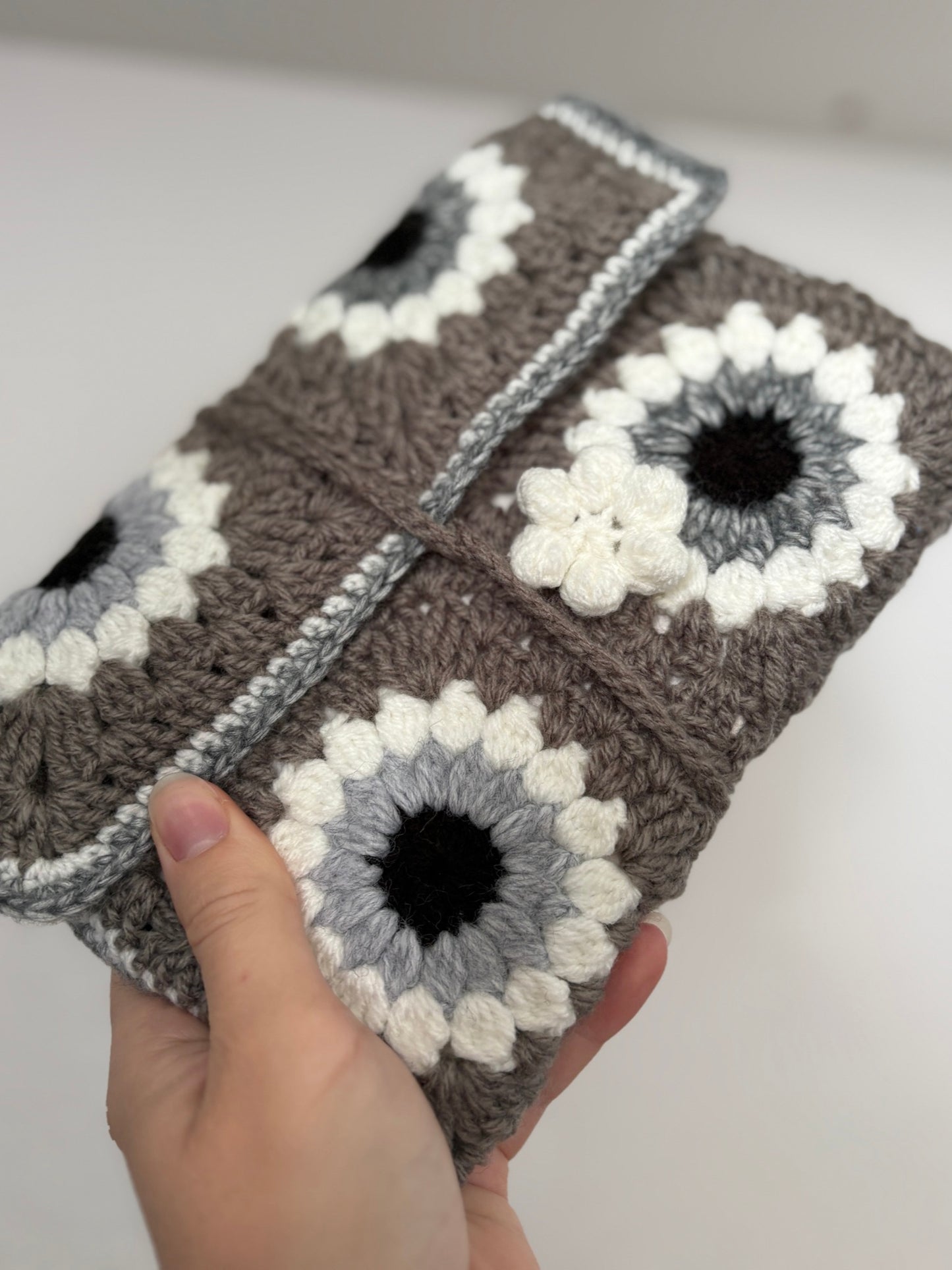 Buchhüllen mit Klappe für A5 Bücher, aus Acryl